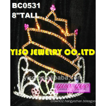 rhinestone pageant tiaras